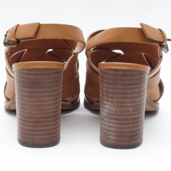 Madewell Cindy Woven Stacked Heel Sandal - Picture 7 of 8